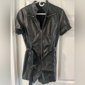 NWOT romper with belt
